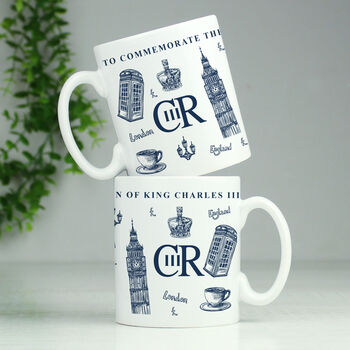 Personalised King Charles Coronation Commemorative Mug, 2 of 3