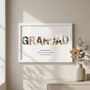 Grandad Gifts Photo Collage Print, thumbnail 8 of 9