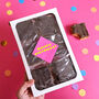 Personalised Birthday Gooey Brownies Gift Box, thumbnail 4 of 6