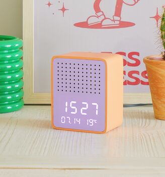 Rise Play Bluetooth Speaker And Digital Alarm Clock, 6 of 7