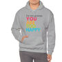 I Am Not Grumpy Hoodie, thumbnail 4 of 4