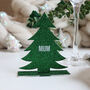 Personalised Christmas Tree Personalised Place Setting, thumbnail 2 of 9