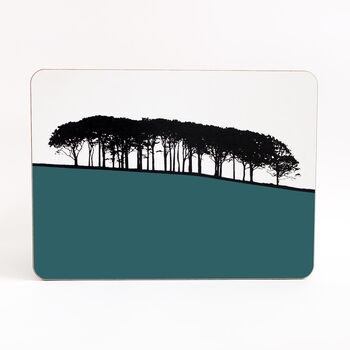 Rural Landscape Table Mat And Coaster Set Of Eight, 3 of 11