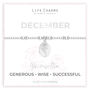 December Birth Flower Silver Plated Beaded Charm Bracelet, thumbnail 3 of 3