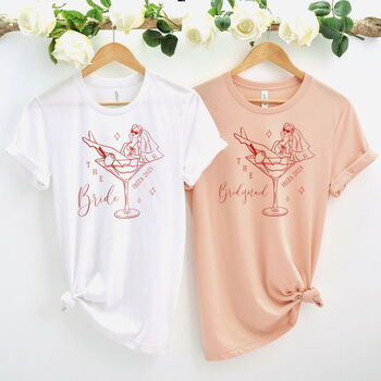 Custom Bride T Shirt Hen Party Weekend Outfit, 10 of 11
