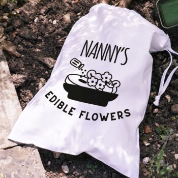 Personalised Grow Your Own Nasturtium Edible Flowers, 3 of 4