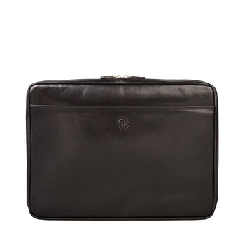 Personalised Macbook 15' Leather Laptop Case 'Verzino', 6 of 12