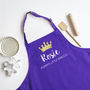 Personalised Child's Crown Apron, thumbnail 2 of 6