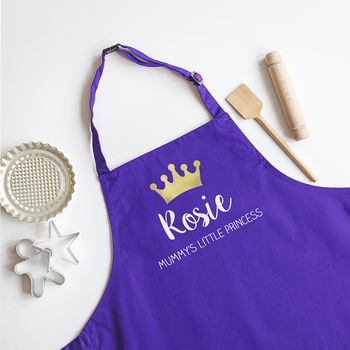 Personalised Child's Crown Apron, 2 of 6