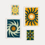 Apollo Contemporary Cornish Sun Art Print, thumbnail 4 of 5