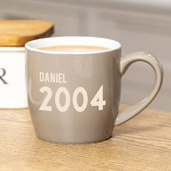 Personalised 2005 18th Birthday Mug, 2 of 4