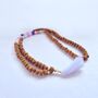 Rudraksha Crystal Mala Necklace | Beauty Goddess, thumbnail 2 of 3