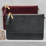 Luxury Leather Personalised Clutch Or Shoulder Bag, thumbnail 6 of 12