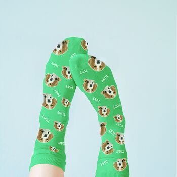 Personalised Pet Photo Socks, 4 of 12