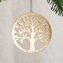 Personalised Family Tree Hanging Decoration, thumbnail 1 of 2