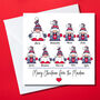 Personalised Gonk Family Christmas Cards, thumbnail 3 of 6