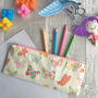 Children's Butterfly Fabric Pencil Case, thumbnail 1 of 5