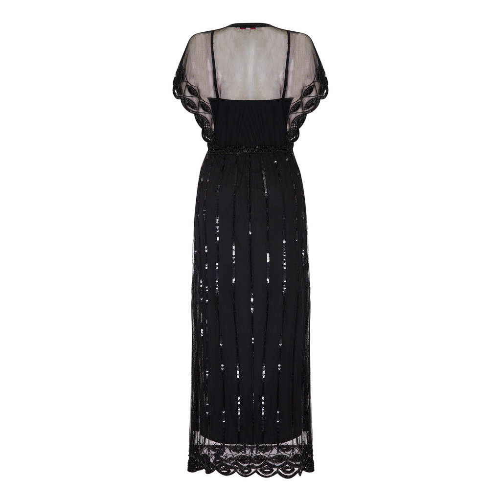 angel sleeve maxi