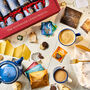 Six Handmade Christmas Crackers Shimmering Red Gold Design, thumbnail 3 of 4