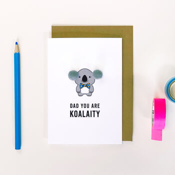 Koala Card For Father's Day, 2 of 4