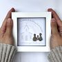 Personalised Christening Pebble Picture, thumbnail 1 of 3