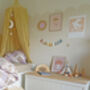 Toadstool Muted Colours Kids Room Art Print, thumbnail 4 of 6