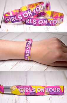 Girls On Tour Festival Style Party Wristbands, 2 of 4