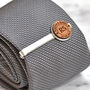 Personalised Wood Tie Clip Wedding / Anniversary Gift, thumbnail 1 of 5