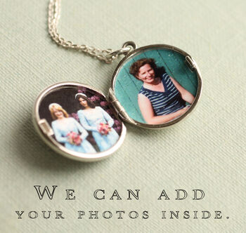 Art Deco Sterling Silver Sunburst Locket, 3 of 9