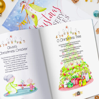 Christmas Nursery Rhymes And Personalised Poems Book, 10 of 10