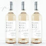 Personalised Wine Label | Pairs Well With Bridesmaids, thumbnail 2 of 12