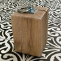 Small Oak Doorstop, thumbnail 2 of 4