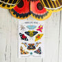 Moth Sticker Sheet, thumbnail 1 of 4