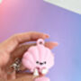 Satisfying Seashell Clicker Keyring And Tactile Charm, thumbnail 2 of 4
