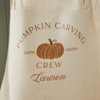 Personalised Autumn Adult Apron, 4 of 4