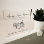 New Home Personalised Acrylic Block Keepsake, thumbnail 1 of 6