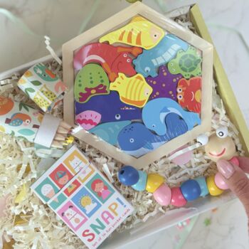 Children’s Gift Box – Wooden Toys And Natural Learning Inspired Games, 6 of 7
