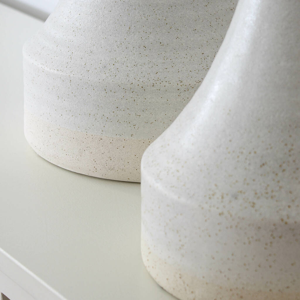 Tall Neck Speckled Vase By Marquis & Dawe