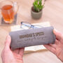 Personalised Faux Leather Glasses Case In Grey, thumbnail 4 of 4