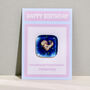 Handmade Glass Letterbox Keepsake Greeting Card Gift Pocket Token, thumbnail 6 of 10