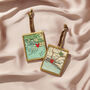 Personalised Vintage Map Decoration With Red Heart, thumbnail 2 of 3