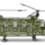 Make Your Own Chinook Helicopter Metal Construction Set, thumbnail 2 of 9
