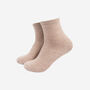 Pure Cashmere Luxury Ankle Socks Ethically Sourced Camel, thumbnail 1 of 3