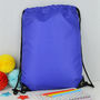 Personalised P.E. Sports Bag Water Resistant, thumbnail 4 of 8