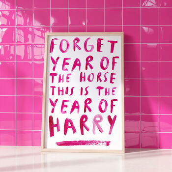 Year Of The Horse, Year Of Harry, 2 of 6