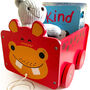 Wooden Pull Along Toy Storage Boxes, thumbnail 6 of 9