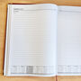 Personalised Archery Design Diary 2025, thumbnail 9 of 9