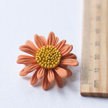 Colourful Daisy Brooch On A Bespoke Giftcard, 6 of 12
