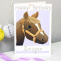 Personalised Pony Horse Birthday Card, thumbnail 6 of 9