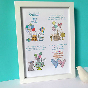 Personalised Christening Story Print, 2 of 9
